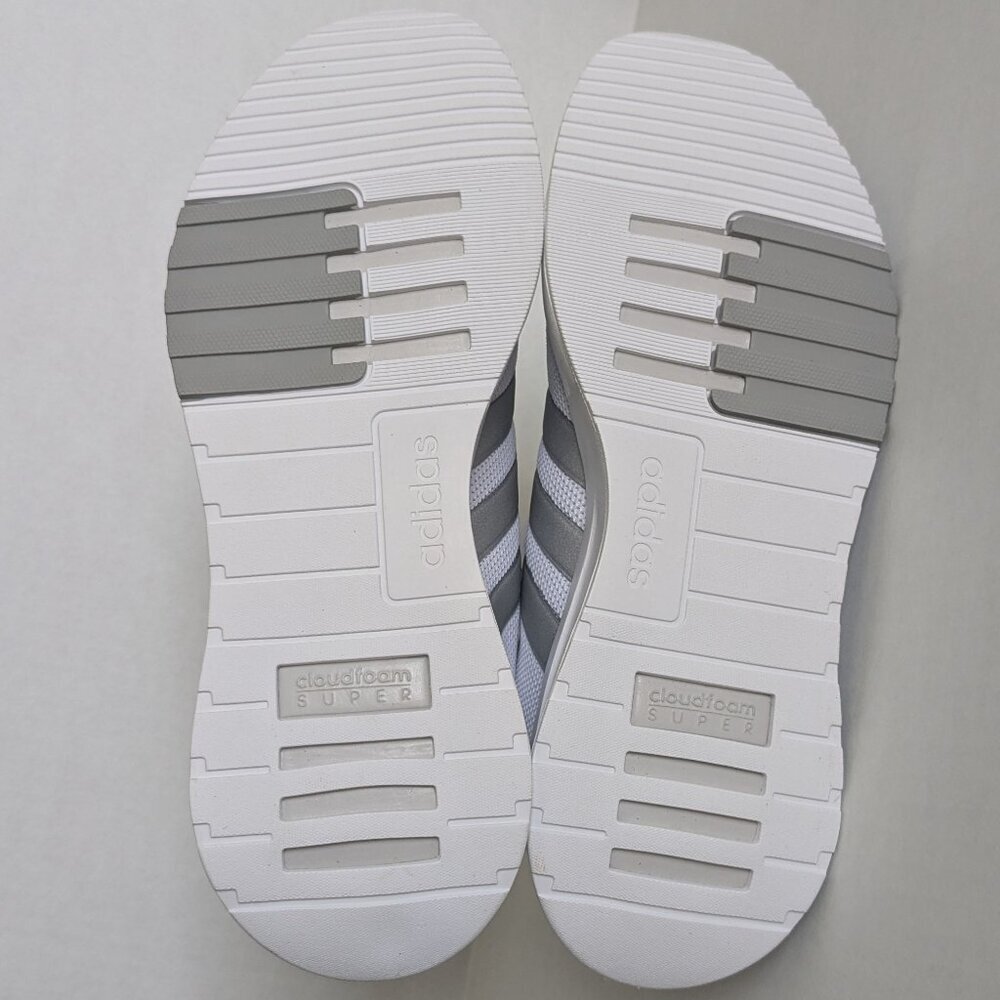 Adidas Racer TR21 Shoes Women's Size 10.5 Cloud White/Silver Sneaker NWT - Picture 10 of 13
